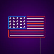 American Flag Neon Sign