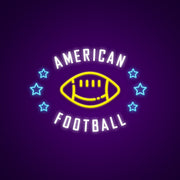 American Football Neon Sign