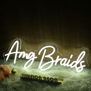 Amg Braids Neon Sign