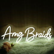 Amg Braids Neon Sign