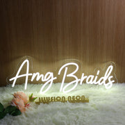 Amg Braids Neon Sign