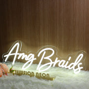 Amg Braids Neon Sign