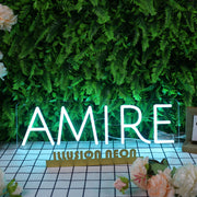 Amire Blue Neon Sign