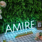 Amire Blue Neon Sign