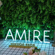 Amire Blue Neon Sign