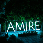 Amire Blue Neon Sign