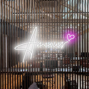 Amour Neon Sign