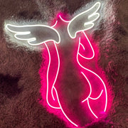 Angel Body Neon Sign