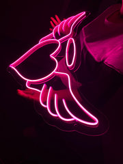 Angel Heart Neon Sign