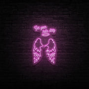 Angel Neon Sign