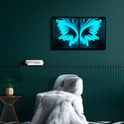 Angel Wings Infinity Mirror Neon Sign