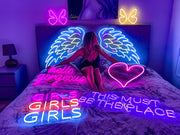 Angel Wings Neon Sign