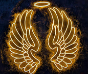 Angel Wings Party Neon Sign