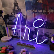 Ani Blue Neon Sign