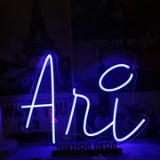 Ani Blue Neon Sign