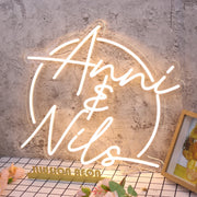 Anni And Nils Neon Sign