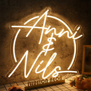 Anni And Nils Neon Sign