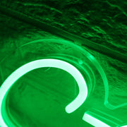 Art Gallery Green Neon Sign