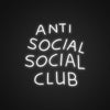 Anti Social Social Club Neon Sign