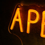 Aperol Spritz Cocktails Neon Sign