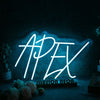 Apex Blue Neon Sign