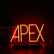 Apex Red Neon Sign