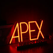 Apex Red Neon Sign