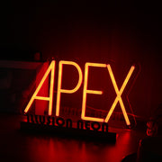 Apex Red Neon Sign