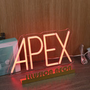 Apex Red Neon Sign