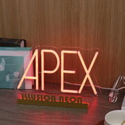 Apex Red Neon Sign