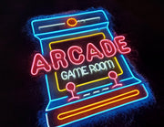 Arcade Game Room Neon Sign