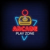 Arcade Play Zone Neon Sign