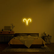 Aries Neon Sign