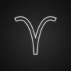 Aries Neon Sign