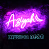 Ariyah Purple Neon Sign