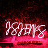 Asaenks Red Neon Sign