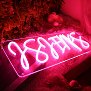 Asaenks Red Neon Sign