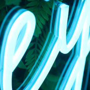 Ashley Blue LED Neon Sign