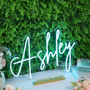 Ashley Blue LED Neon Sign