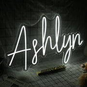 Ashlyn White Neon Sign