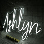 Ashlyn White Neon Sign