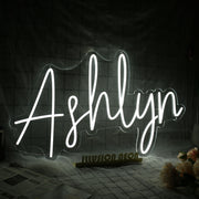 Ashlyn White Neon Sign