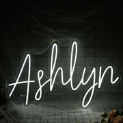 Ashlyn White Neon Sign