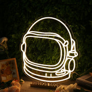 Astronaut Helmet Custom Neon Sign