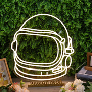 Astronaut Helmet Custom Neon Sign