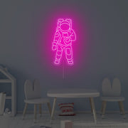 Astronaut Neon Sign