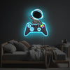 Astronaut With Gamepad LED Neon Acrylic Artwork