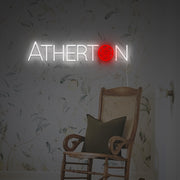 Atherton LED Neon Sign