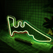 Austin City Map Neon Sign