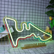 Austin City Map Neon Sign